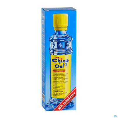 Sie sehen eine Packung CHINA-OEL TR, 25 Milliliter, Produktbild: 03 CHINA-OEL TR, 25 Milliliter, A-Nr.: 0729451 - 03