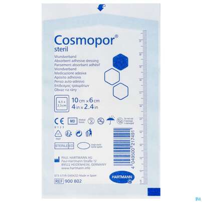 COSMOPOR WUNDVB 10X 6CM, 1 Stück, A-Nr.: 3012819 - 01
