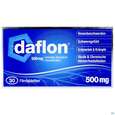 Sie sehen eine Packung DAFLON FTBL 500MG, 30 Stück, Produktbild: 01 DAFLON FTBL 500MG, 30 Stück, A-Nr.: 1287400 - 01