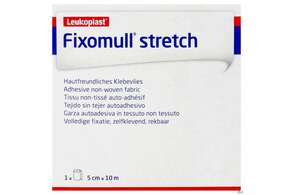 Fixierbinden Fixomull/stretch Fixierverband 10mx 5cm 1st, A-Nr.: 0546147 - 01