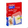 Sie sehen eine Packung Wundpflaster Gota-film Wasserfest 3,8x 3,8cm 20st, Produktbild: 02 Wundpflaster Gota-film Wasserfest 3,8x 3,8cm 20st, A-Nr.: 3472975 - 02
