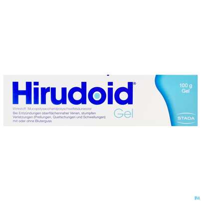 Sie sehen eine Packung Hirudoid Gel, 100 Gramm, Produktbild: 01 Hirudoid Gel, 100 Gramm, A-Nr.: 0071951 - 01