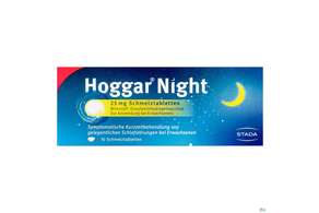 HOGGAR NIGHT SCHMTBL 25MG, 10 Stück, A-Nr.: 4962316 - 01