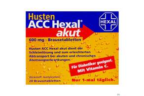 HUSTEN ACC HEX BRTBL 600MG, 20 Stück, A-Nr.: 1346864 - 01