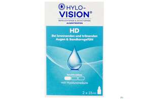 Augentropfen Hylo-vision Hd 15ml 2st, A-Nr.: 3829503 - 01