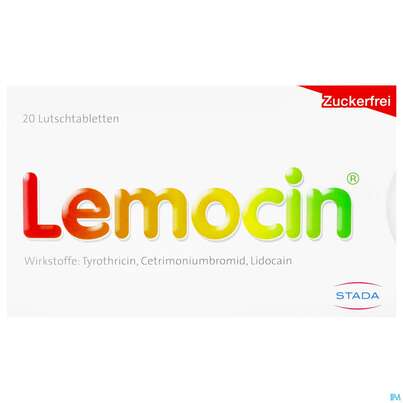 Sie sehen eine Packung LEMOCIN LTBL, 20 Stück, Produktbild: 01 LEMOCIN LTBL, 20 Stück, A-Nr.: 1255156 - 01