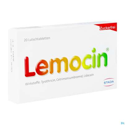 Sie sehen eine Packung LEMOCIN LTBL, 20 Stück, Produktbild: 02 LEMOCIN LTBL, 20 Stück, A-Nr.: 1255156 - 02