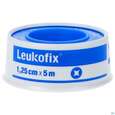 Sie sehen eine Packung LEUKOFIX 5MX 1,25CM, 1 Stück, Produktbild: 01 LEUKOFIX 5MX 1,25CM, 1 Stück, A-Nr.: 0451369 - 01