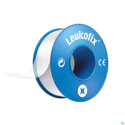 Sie sehen eine Packung LEUKOFIX 5MX 1,25CM, 1 Stück, Produktbild: 03 LEUKOFIX 5MX 1,25CM, 1 Stück, A-Nr.: 0451369 - 03