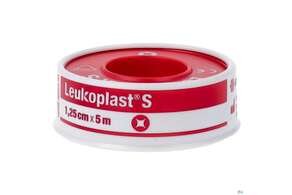 LEUKOPLAST S 5MX 1,25CM, 1 Stück, A-Nr.: 1218333 - 01