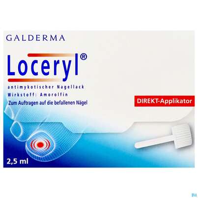 Loceryl Antimykotischer Nagellack, 2,5 Milliliter, A-Nr.: 1287452 - 01