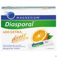 Sie sehen eine Packung Magnesium-Diasporal® 400 EXTRA direkt, Direktgranulat, 20 Stück, Produktbild: 01 Magnesium-Diasporal® 400 EXTRA direkt, Direktgranulat, 20 Stück, A-Nr.: 3870836 - 01