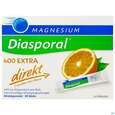 Sie sehen eine Packung Magnesium-Diasporal® 400 EXTRA direkt, Direktgranulat, 20 Stück, Produktbild: 02 Magnesium-Diasporal® 400 EXTRA direkt, Direktgranulat, 20 Stück, A-Nr.: 3870836 - 02