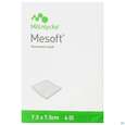 Sie sehen eine Packung MESOFT VLIESK UST 7,5X7,5CM, 100 Stück, Produktbild: 01 MESOFT VLIESK UST 7,5X7,5CM, 100 Stück, A-Nr.: 1652207 - 01