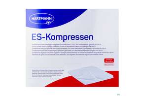 Mullkompressen-es Hartmann/steril 16fach 17faedig 18x 8cm 40x2 80st, A-Nr.: 3062639 - 01