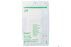 Mullkompressen Gazin Baumw.17faedig Steril 16fach 18x 8cm 5st, A-Nr.: 2570196 - 01