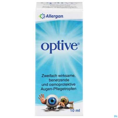 Sie sehen eine Packung OPTIVE AU-TR PFL., 10 Milliliter, Produktbild: 01 OPTIVE AU-TR PFL., 10 Milliliter, A-Nr.: 3170926 - 01