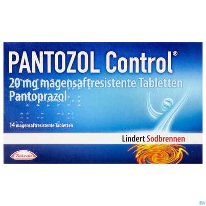 Pantozol Control® 20 mg magensaftresistente Tabletten, 14 Stück, A-Nr.: 3544781 - 01
