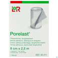 Sie sehen eine Packung Pflasterbinden Porelast Laengselast.ungedehnt 2,5mx 8cm 1st, Produktbild: 01 Pflasterbinden Porelast Laengselast.ungedehnt 2,5mx 8cm 1st, A-Nr.: 5026412 - 01