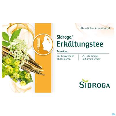 Sidroga Erkältungstee, 20 Stück, A-Nr.: 1287363 - 01