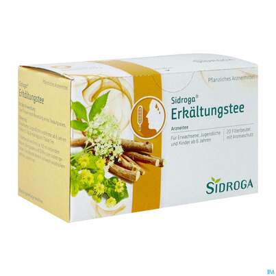 Sidroga Erkältungstee, 20 Stück, A-Nr.: 1287363 - 04