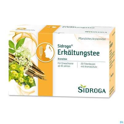 Sidroga Erkältungstee, 20 Stück, A-Nr.: 1287363 - 05