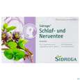 Sie sehen eine Packung Sidroga Schlaf- und Nerventee, 20 Stück, Produktbild: 01 Sidroga Schlaf- und Nerventee, 20 Stück, A-Nr.: 3903984 - 01