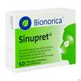 Sie sehen eine Packung SINUPRET DRG, 50 Stück, Produktbild: 02 SINUPRET DRG, 50 Stück, A-Nr.: 1343446 - 02