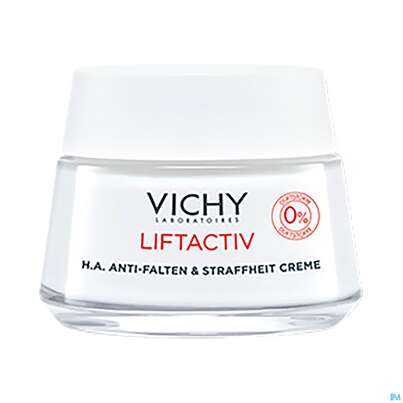 Sie sehen eine Packung Vichy Liftactiv Hyaluron Creme Ohne Duftstoffe 50ml, Produktbild: 11 Vichy Liftactiv Hyaluron Creme Ohne Duftstoffe 50ml, A-Nr.: 5686290 - 11