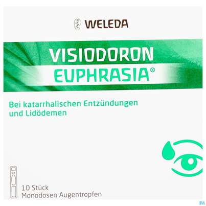 Sie sehen eine Packung VISIODORON EUPHRAS.EDO AU-TR, 10 Stück, Produktbild: 01 VISIODORON EUPHRAS.EDO AU-TR, 10 Stück, A-Nr.: 3433024 - 01