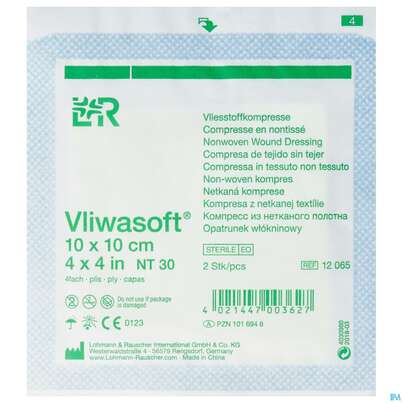 VLIESK VLIWAS.4F ST 10X10, 2 Stück, A-Nr.: 1016948 - 01