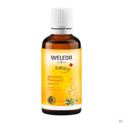 Sie sehen eine Packung Weleda Baby-baeuchlein- Massageoel 50ml, Produktbild: 02 Weleda Baby-baeuchlein- Massageoel 50ml, A-Nr.: 2572887 - 02