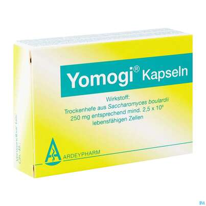 Sie sehen eine Packung YOMOGI KPS, 10 Stück, Produktbild: 03 YOMOGI KPS, 10 Stück, A-Nr.: 2450026 - 03