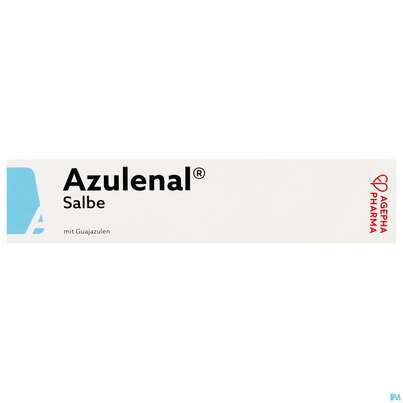 Sie sehen eine Packung Azulenal Salbe 20g, Produktbild: 01 Azulenal Salbe 20g, A-Nr.: 0005546 - 01