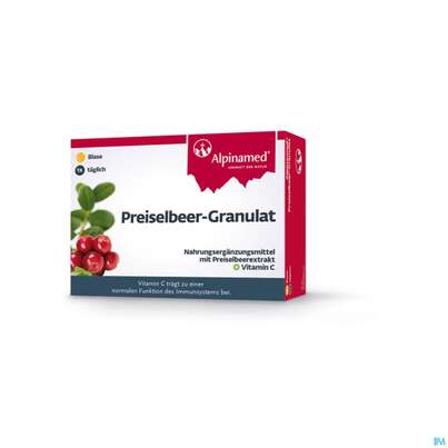 Sie sehen eine Packung ALPINAMED PREISELBEER GRAN, 20 Stück, Produktbild: 03 ALPINAMED PREISELBEER GRAN, 20 Stück, A-Nr.: 3019307 - 03