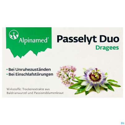 Sie sehen eine Packung Alpinamed Passelyt Dou Drag 60st, Produktbild: 01 Alpinamed Passelyt Dou Drag 60st, A-Nr.: 3917963 - 01