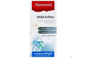 ALPINAMED MSM ARTHRO TBL, 90 Stück, A-Nr.: 5097458 - 01