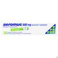 Sie sehen eine Packung AEROMUC TBL LSL 600MG, 20 Stück, Produktbild: 01 AEROMUC TBL LSL 600MG, 20 Stück, A-Nr.: 2423420 - 01