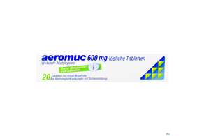 AEROMUC TBL LSL 600MG, 20 Stück, A-Nr.: 2423420 - 01