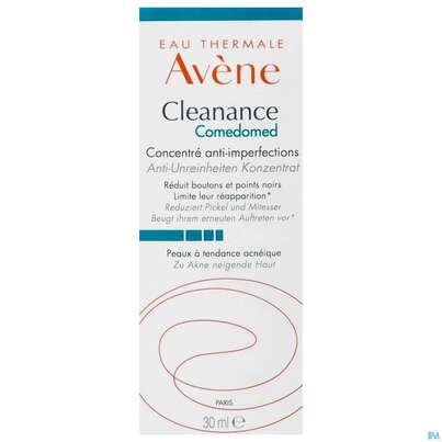 Sie sehen eine Packung AVENE CLEANANCE COMEDOMED GE, 30 Milliliter, Produktbild: 01 AVENE CLEANANCE COMEDOMED GE, 30 Milliliter, A-Nr.: 5228334 - 01