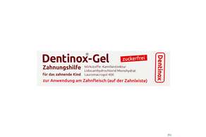 DENTINOX ZAHNUNGSHILFE GEL, 10 Gramm, A-Nr.: 1325951 - 01