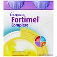 Sie sehen eine Packung Fortimel/complete 200ml Vitalflasche Vanille 4st, Produktbild: 01 Fortimel/complete 200ml Vitalflasche Vanille 4st, A-Nr.: 3664746 - 01