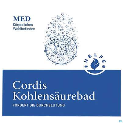Sie sehen eine Packung Helfe Cordis Kohlensaeure Vollbad Med 920g, Produktbild: 02 Helfe Cordis Kohlensaeure Vollbad Med 920g, A-Nr.: 5006792 - 02