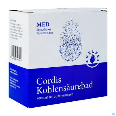 Sie sehen eine Packung Helfe Cordis Kohlensaeure Vollbad Med 920g, Produktbild: 03 Helfe Cordis Kohlensaeure Vollbad Med 920g, A-Nr.: 5006792 - 03