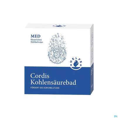 Sie sehen eine Packung Helfe Cordis Kohlensaeure Vollbad Med 920g, Produktbild: 04 Helfe Cordis Kohlensaeure Vollbad Med 920g, A-Nr.: 5006792 - 04