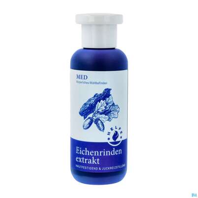 Sie sehen eine Packung HELFE EICHENRINDEN EXTR, 200 Milliliter, Produktbild: 02 HELFE EICHENRINDEN EXTR, 200 Milliliter, A-Nr.: 0177632 - 02