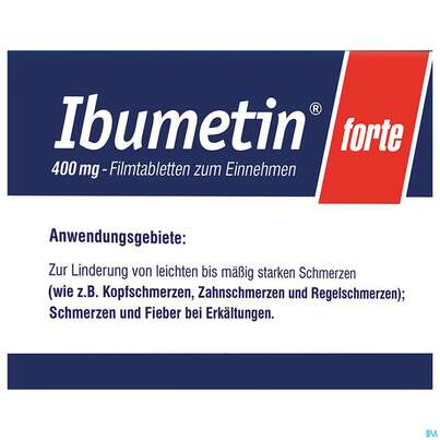 IBUMETIN FTBL FTE 400MG, 20 Stück, A-Nr.: 2420278 - 01