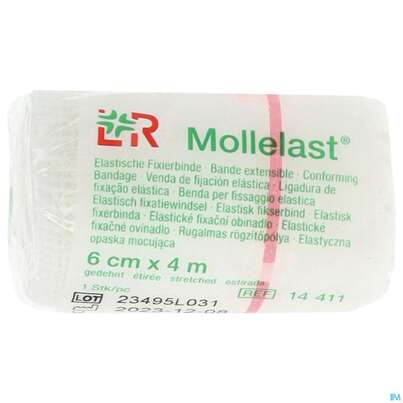 Sie sehen eine Packung MULLB.MOLLELAST CELLO 4MX 6, 1 Stück, Produktbild: 01 MULLB.MOLLELAST CELLO 4MX 6, 1 Stück, A-Nr.: 3274815 - 01