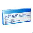 Sie sehen eine Packung NERADIN TBL, 20 Stück, Produktbild: 02 NERADIN TBL, 20 Stück, A-Nr.: 4466764 - 02