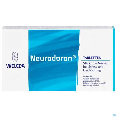 Sie sehen eine Packung NEURODORON TBL, 80 Stück, Produktbild: 01 NEURODORON TBL, 80 Stück, A-Nr.: 3194105 - 01